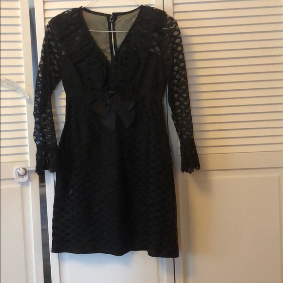 Vintage lace dress black medium - Picture 4 of 7